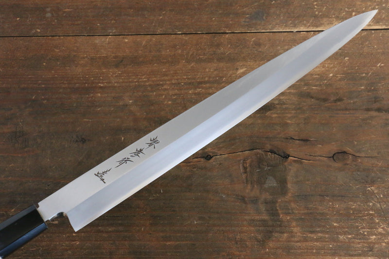 堺 孝行 主廚系列 銀三鋼 河豚刀  270mm 木蘭握把 - 清助刃物