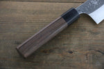黑崎 優 超級青鋼 鎚目 文化刀  165mm 紫檀木握把 - 清助刃物