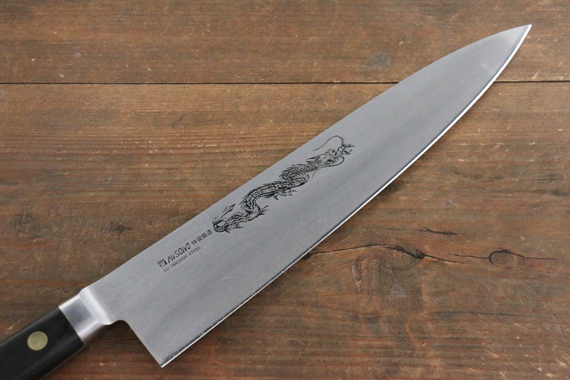 Misono 瑞典鋼 刻有龍的圖樣 牛刀 - 清助刃物
