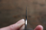 佐治 武士 R2/SG2 鏡面處理 大馬士革紋 牛刀  240mm 黑檀（帶環型設計） 握把 - 清助刃物
