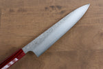 小林 圭 R2/SG2 大馬士革紋 牛刀  210mm 紅漆塗 握把 - 清助刃物