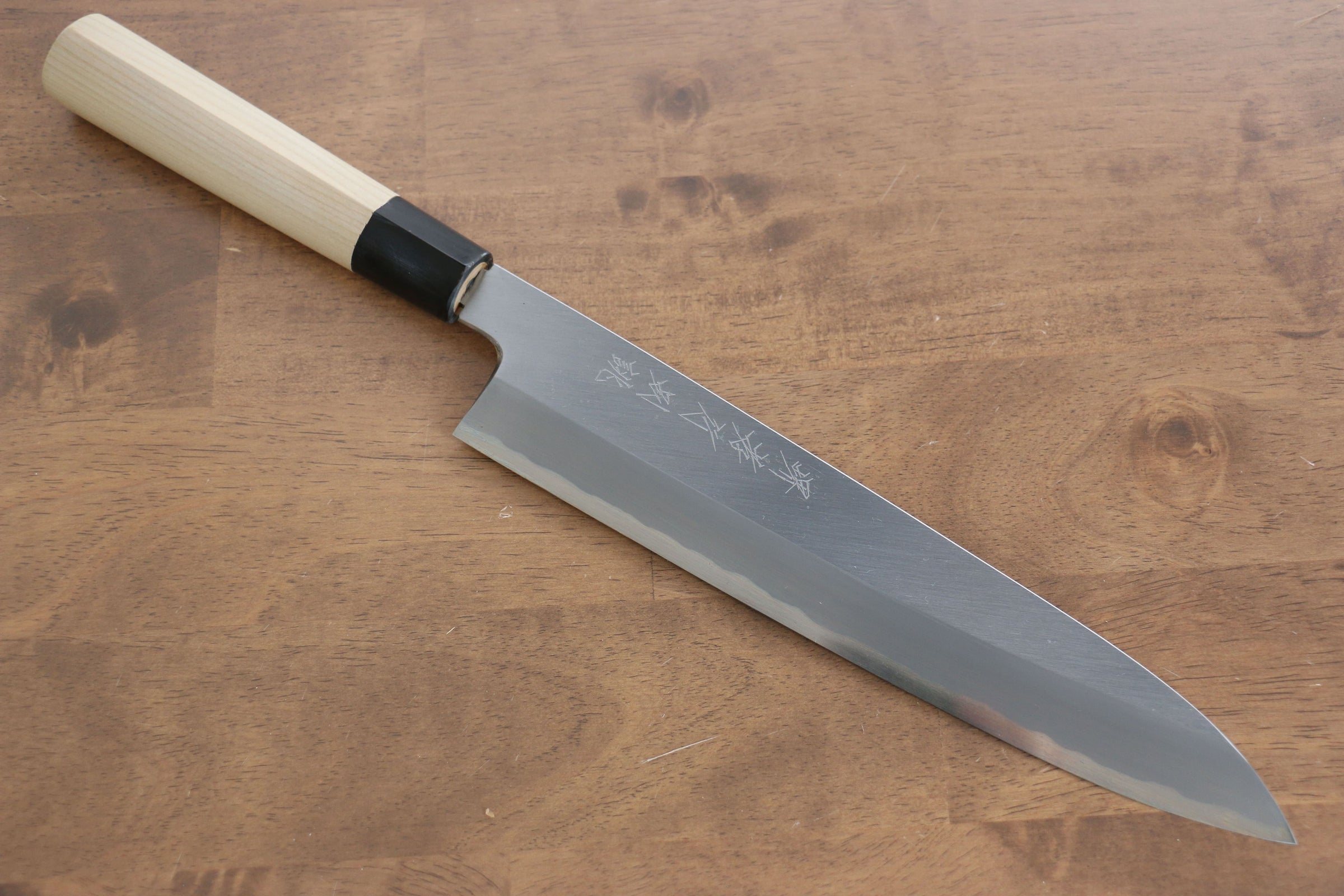 購入日本 61 登録 一刃 刃渡約270mm 研ぎ済み 牛刀 包丁 調理器具 