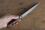 清助 SG2 多用途小刀  150mm 茶色合成木握把 - 清助刃物