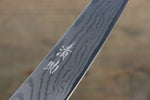 清助 VG10 37層大馬士革紋 多用途小刀 日本刀 130mm 紫檀木握把 - 清助刃物