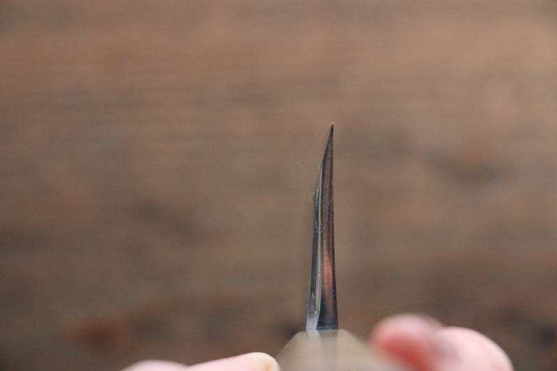 黑崎 優 青鋼二號 鏡面處理 出刃  165mm 木蘭握把 - 清助刃物