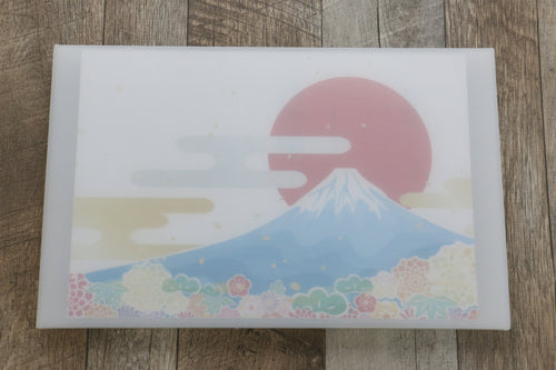 抗菌砧板【富士山】 - 清助刃物