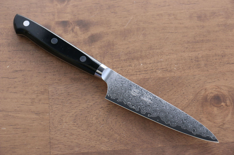清助 VG10 33層大馬士革紋 多用途小刀  120mm 米卡塔（樹脂複合材料）握把 - 清助刃物