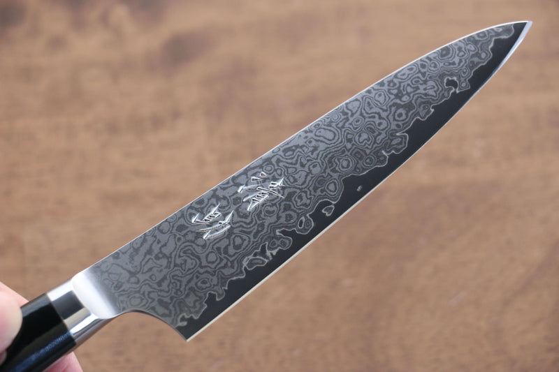 清助 VG10 33層大馬士革紋 多用途小刀  120mm 米卡塔（樹脂複合材料）握把 - 清助刃物
