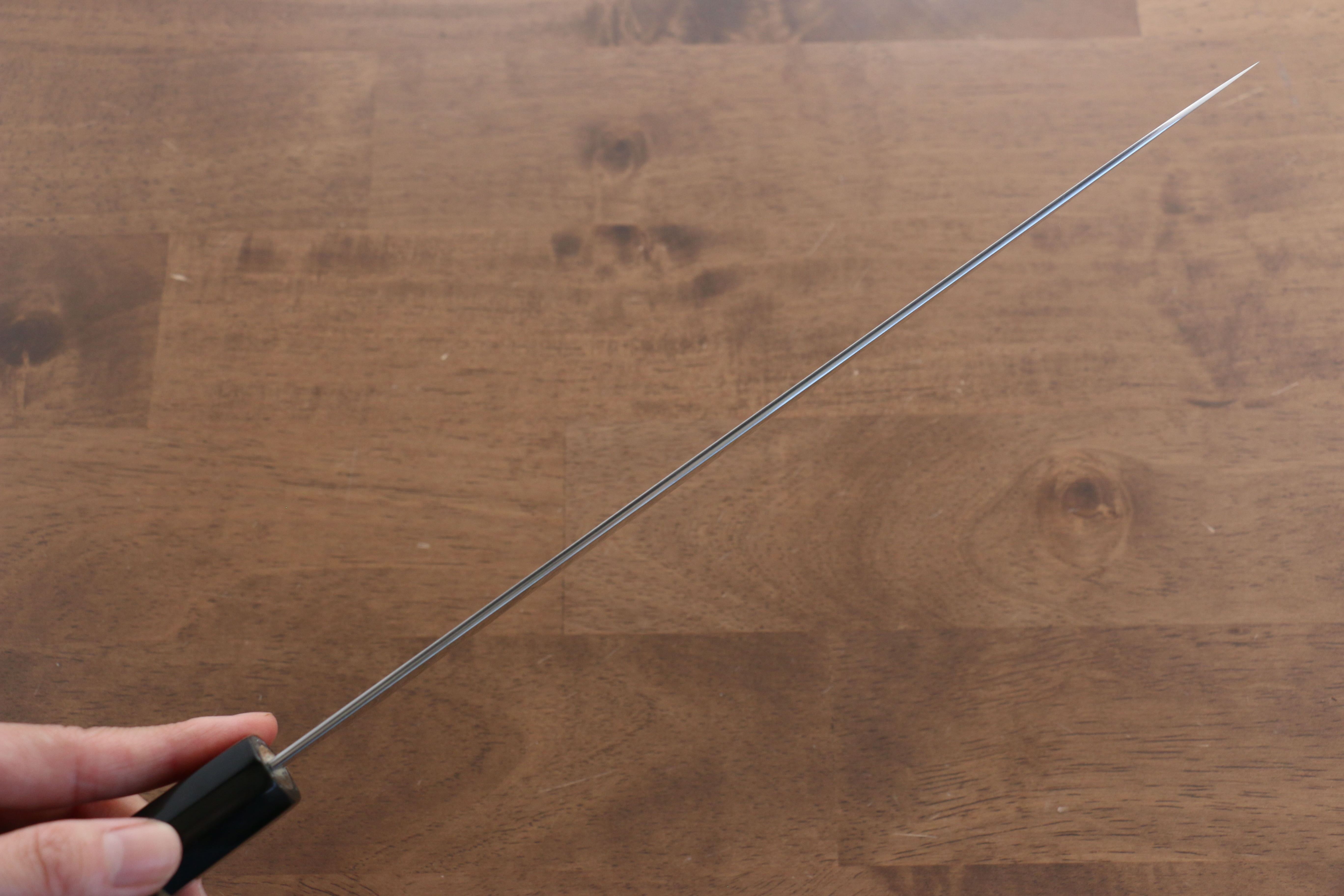 清助 瑞典鋼 筋引 240mm 燒栗木 握把 - 清助刃物