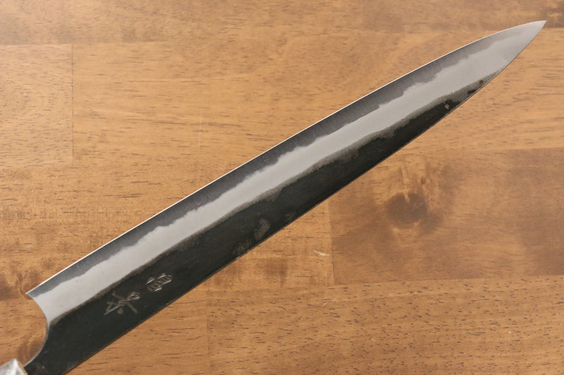 昌景 水 青鋼二號 黑打 筋引  270mm 美國櫻桃木握把 - 清助刃物