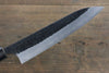 安立 勝重 超級青鋼 牛刀 日本刀 180mm 紫檀木 握把 - 清助刃物