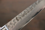 堺 孝行 VG10 33層大馬士革紋 多用途小刀 日本刀 120mm 桃花心合成木 握把 - 清助刃物