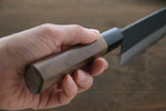 山本 直 青鋼二號 黑打 三德刀  165mm - 清助刃物