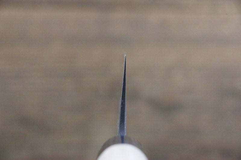 黑崎 真 白鋼二號 大馬士革紋 牛刀 日本刀 210mm 木蘭握把 - 清助刃物