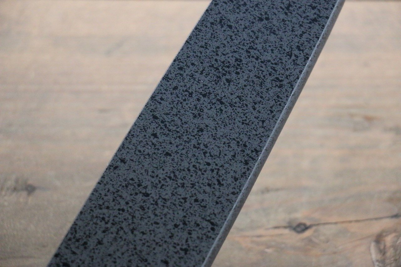 黑石目圖樣 木蘭 鞘 柳刃用 附合成木安全栓 240mm Houei - 清助刃物