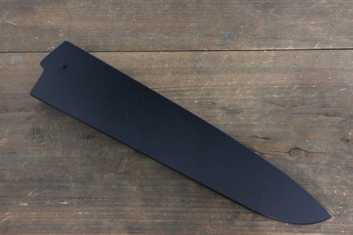 黑 木蘭 鞘 牛刀用 附合成木安全栓 240mm Kaneko - 清助刃物