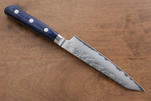 清助 青鋼二號 梨地 切付多用途小刀 日本刀 145mm 青合成木 握把 - 清助刃物