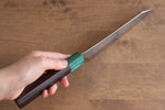 黑崎 優 閃光 銳 R2/SG2 鎚目 文化刀  165mm 紫檀木（口輪：綠合成木） 握把 - 清助刃物