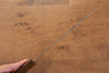 清助 ZA-18 鏡面處理 大馬士革紋 牛刀  210mm 橡木 握把 - 清助刃物
