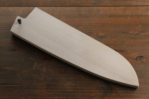 木蘭 鞘 三德刀用 附合成木安全栓 180mm Houei - 清助刃物