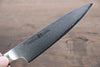 志津匠 都 AUS8 33層大馬士革紋 多用途小刀  130mm - 清助刃物