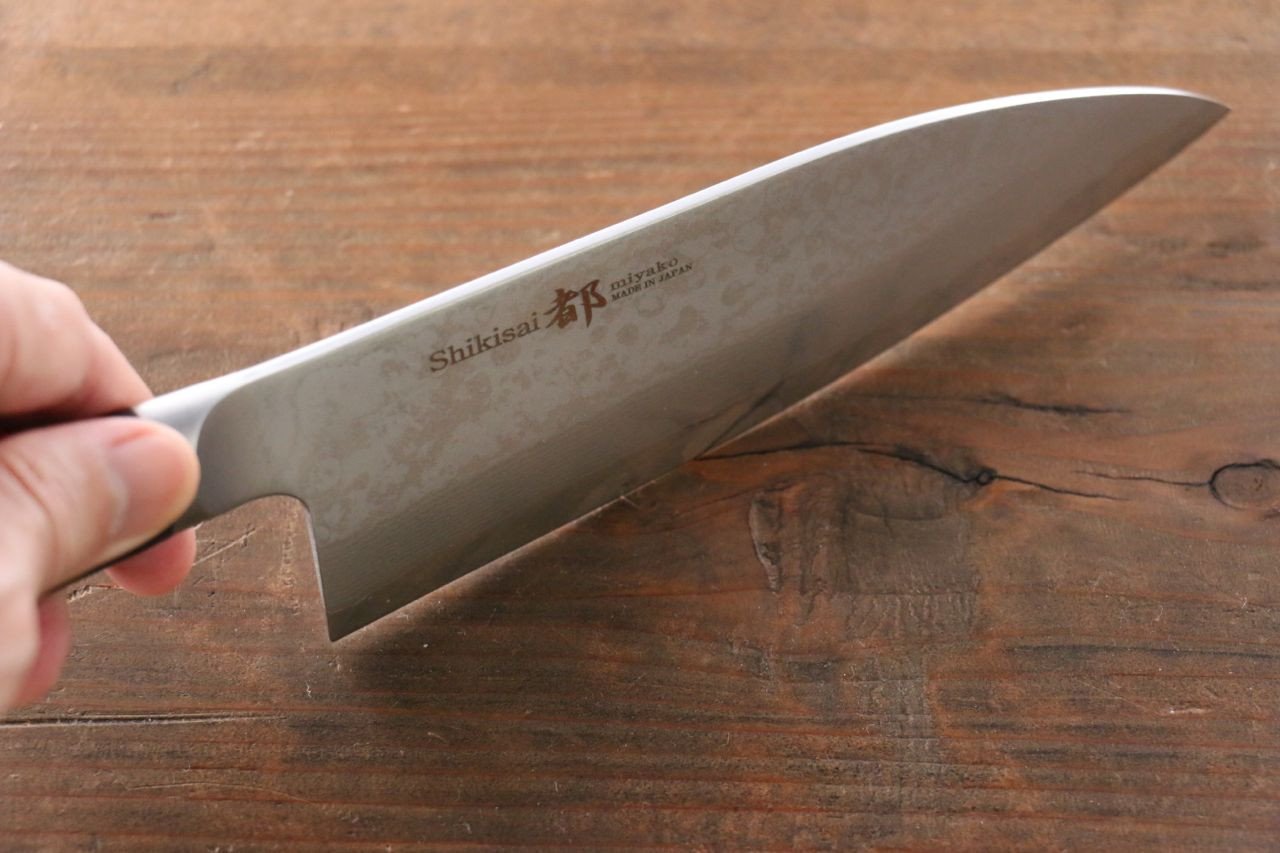 志津匠 都 AUS8 33層大馬士革紋 出刃  165mm - 清助刃物